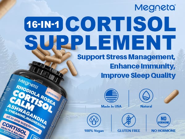 Cortisol Calm - Ingredientes naturales