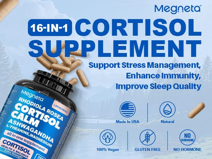 Cortisol Calm - Ingredientes naturales