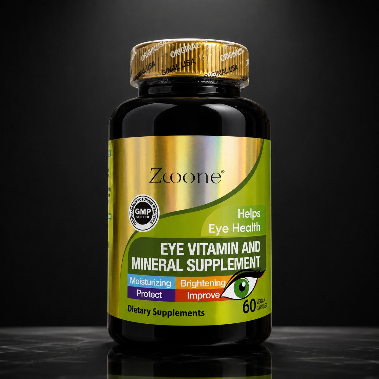 ZOOONE 60CAP - Vitaminas para el Cuidado Visual